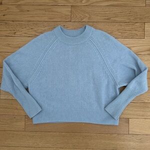 🩷 gorgeous dusty sky blue 100% cashmere 🩷